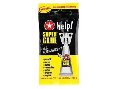 SUPER GLUE Hilfe! Sekundenkleber, 2 g