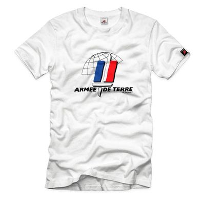 Militär Armee Frankreich Soldaten Armée De Terre Landstreitkräfte- T Shirt #5376