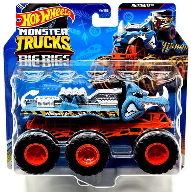 Mattel Hot Wheels Monster Trucks Big Rigs LKW HWN91 Rhinomite