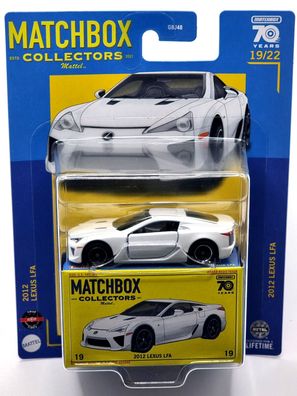 Mattel Matchbox Collectors MBX Sammler-Edition Auto / Car 2012 Lexus LFA