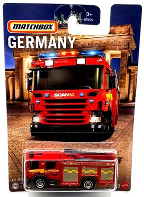 Mattel Matchbox Germany Deutschland Serie Car / Auto Scania P360