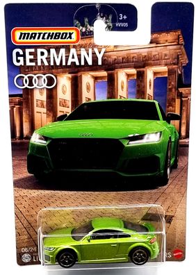 Mattel Matchbox Germany Deutschland Serie Car / Auto 2020 Audi TT RS
