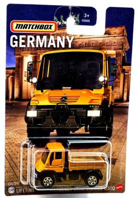 Mattel Matchbox Germany Deutschland Serie Car / Auto Mercedes-BENZ Unimog U300