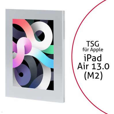 TabLines TSG101S Tablet Schutzgehäuse fér Apple iPad Air 13.0 (M2), silber