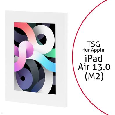 TabLines TSG101W Tablet Schutzgehäuse fér Apple iPad Air 13.0 (M2), weiß