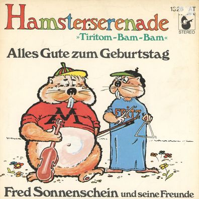 7" Cover Fred Sonnenschein & Freunde - Hamsterserenade
