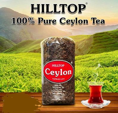 1 Kg Schwarztee lose Türkischer Schwarzer Tee Ceylon Yaprak Cay Hilltop