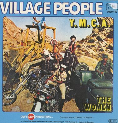 7" Cover Village People - Y.M.C.A
