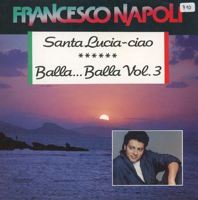 7" Cover Francesco Napoli - Santa Lucia Ciao
