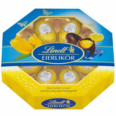 Lindt Eierlikör-Eier Kassette 144g