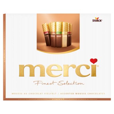 Merci Finest Selection Mousse au Chocolat - 210g Packung