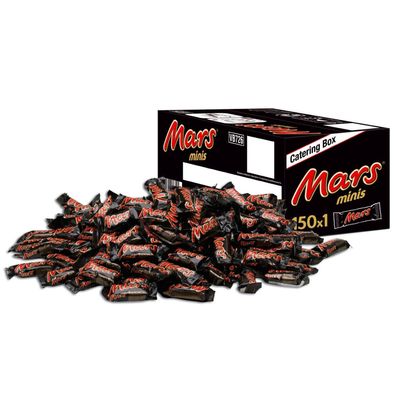 Mars Schokoriegel Minis Catering Box Mars 150 - 2,7 kg Kiste