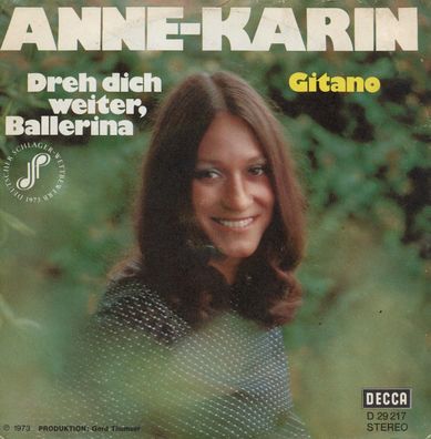 7" Anne Karin - Dreh dich weiter Ballerina
