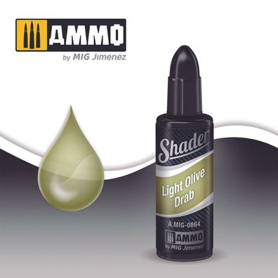 AMMO by MIG Jimenez SHADER Light Olive Drab