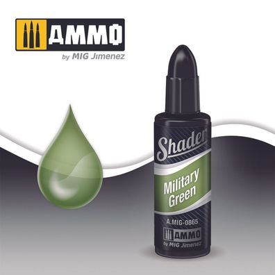 AMMO by MIG Jimenez SHADER Military Green