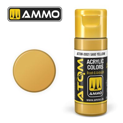 AMMO by MIG Jimenez ATOM COLOR Sand Yellow