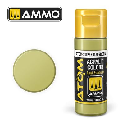 AMMO by MIG Jimenez ATOM COLOR Khaki Green