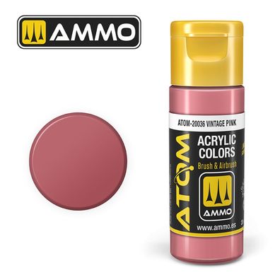 AMMO by MIG Jimenez ATOM COLOR Vintage Pink