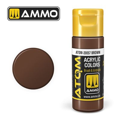 AMMO by MIG Jimenez ATOM COLOR Brown