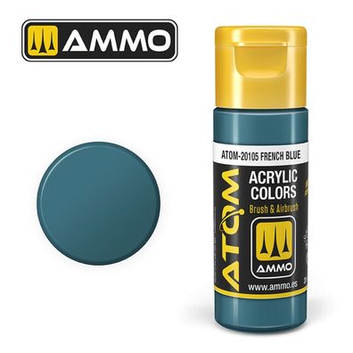 AMMO by MIG Jimenez ATOM COLOR French Blue