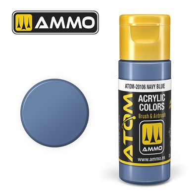 AMMO by MIG Jimenez ATOM COLOR Navy Blue