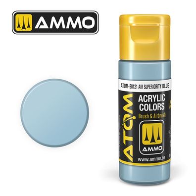 AMMO by MIG Jimenez ATOM COLOR Air Superiority Blue