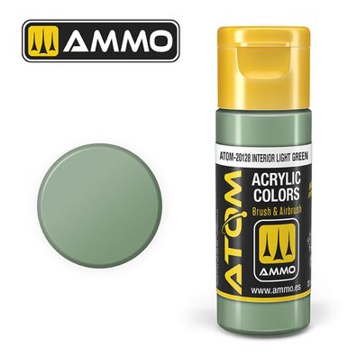 AMMO by MIG Jimenez ATOM COLOR Interior Light Green