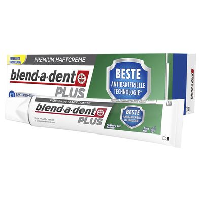 blend-a-dent Premium Haftcreme Beste antibakterielle Technologie 40 gr