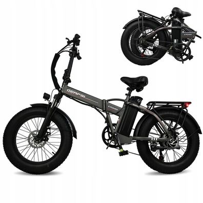 Elektrofahrrad Faltrad E-bike GERPSI 750W 48V 16AH 45km/ h 20" Elektrofahrräder