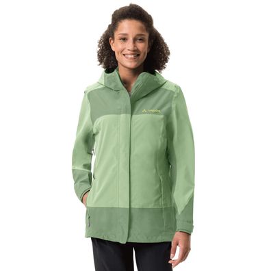 VAUDE Womens Neyland 2.5L Jacket - Regenjacke Damen mit Unterarmbelüftun...