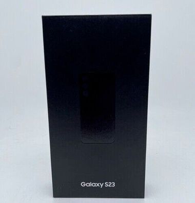 Samsung Galaxy S23 SM-S911B/ DS - 128GB - Phantom Black (Ohne Simlock) Neu