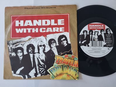 Traveling Wilburys - Handle with care 7'' Vinyl UK