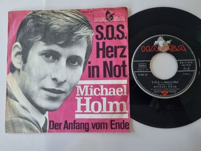 Michael Holm - S.O.S. Herz in Not 7'' Vinyl Germany