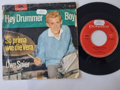 Uwe Spier - Hey, Drummer Boy 7'' Vinyl Germany