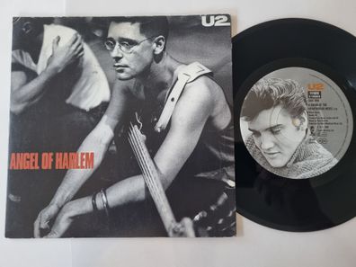 U2 - Angel of Harlem 7'' Vinyl Europe SMALL CENTER