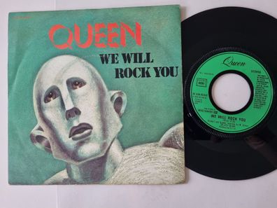 Queen/ Freddie Mercury - We will rock you/ We are the champions 7'' Vinyl France