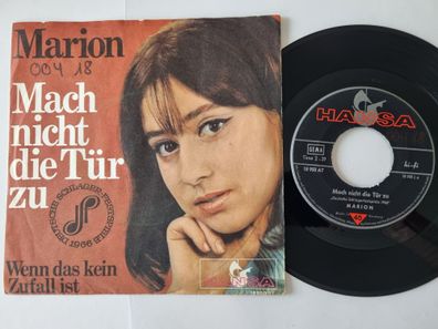 Marion - Mach die Tür nicht zu 7'' Vinyl Germany