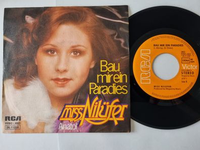 Miss Nilüfer - Bau mir ein Paradies 7'' Vinyl Germany SUNG IN GERMAN