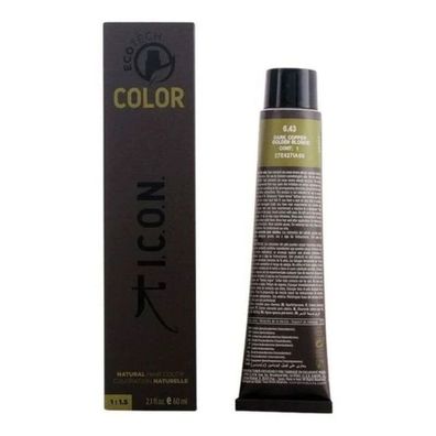 Icon Ecotech Color Natural Hair Color 6.43 Dark Copper Golden Blonde 60ml