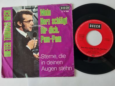 Dieter Thomas Heck - Mein Herz schlägt für dich, Pam-Pam 7'' Vinyl Germany
