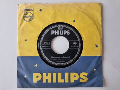 Johnny Hallyday - High school confidential/ Let's twist again 7'' Vinyl Germany