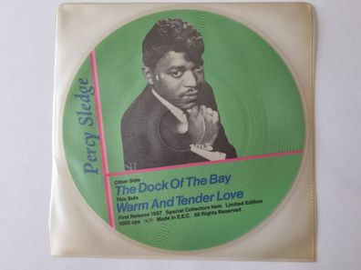 Percy Sledge - The dock of the bay/ Warm and tender love 7'' Vinyl Picture DISC