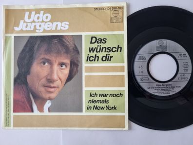 Udo Jürgens - Ich war noch niemals in New York 7'' Vinyl Germany