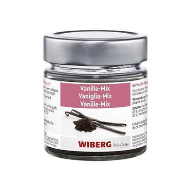 100g Wiberg Vanille-Mix Vanille gemahlen Vanillepulver