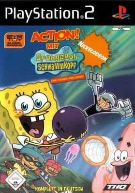 Action! mit SpongeBob Schwammkopf und seinen Freunden (PS2) (gebraucht)