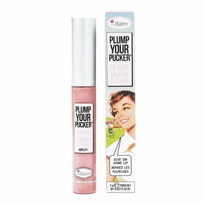 TheBalm Plump Your Pucker Lip Gloss Amplify 7ml