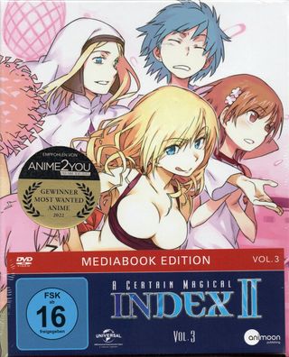 A Certain Magical Index II - Vol.3 - Limited Edition - DVD - NEU