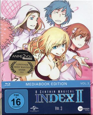 A Certain Magical Index II - Vol.3 - Limited Edition - Blu-Ray - NEU