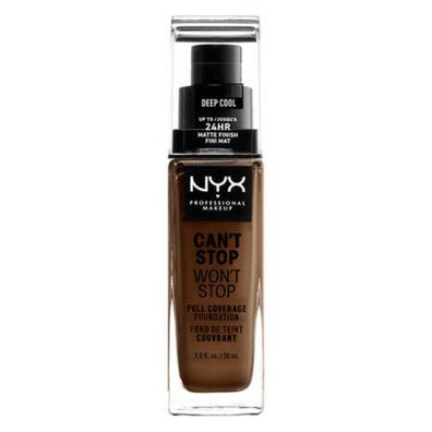 NYX Professional Makeup Can't Stop Won't Stop Full Coverage Foundation Deep Cool 30ml