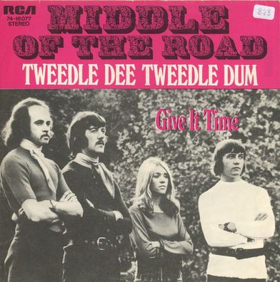 7" Cover Middle of the Road - Tweedle Dee Tweedle Dum